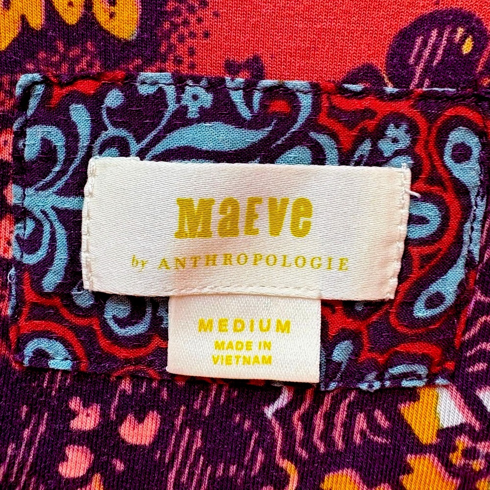 Anthropologie Maeve Mariela Tunic size medium - Picture 7 of 7